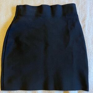 Black Mini Body con Skirt Sz S